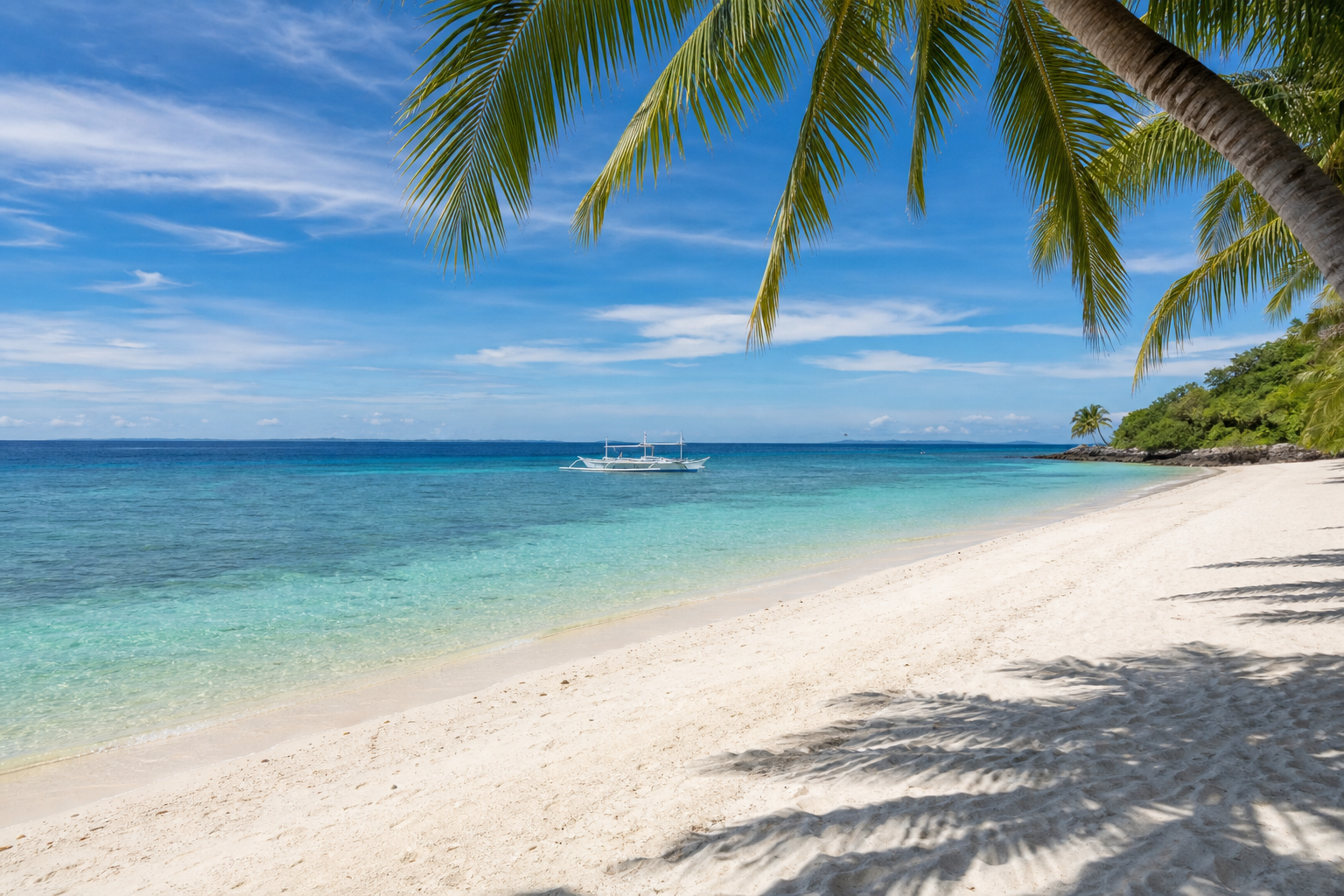 ボホール パングラオの海辺リゾート